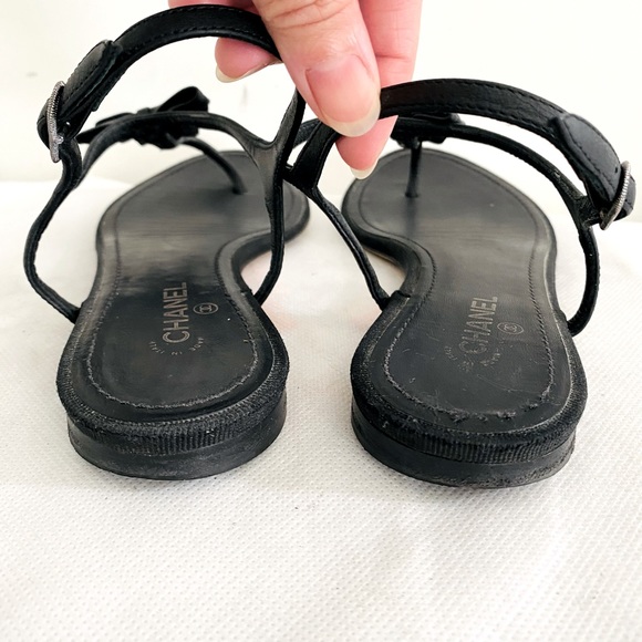 Authentic Chanel sandals - Picture 2 of 9